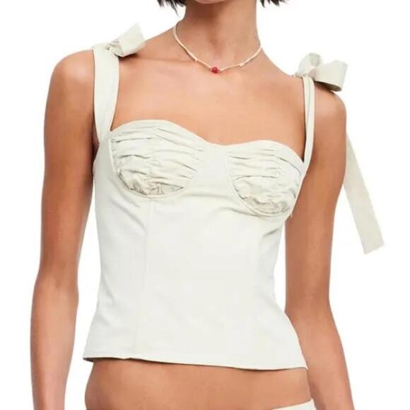 Lioness Tops - Lioness l Ballerina Bustier Corset Top Small